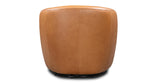 Alma Leather Swivel Chair