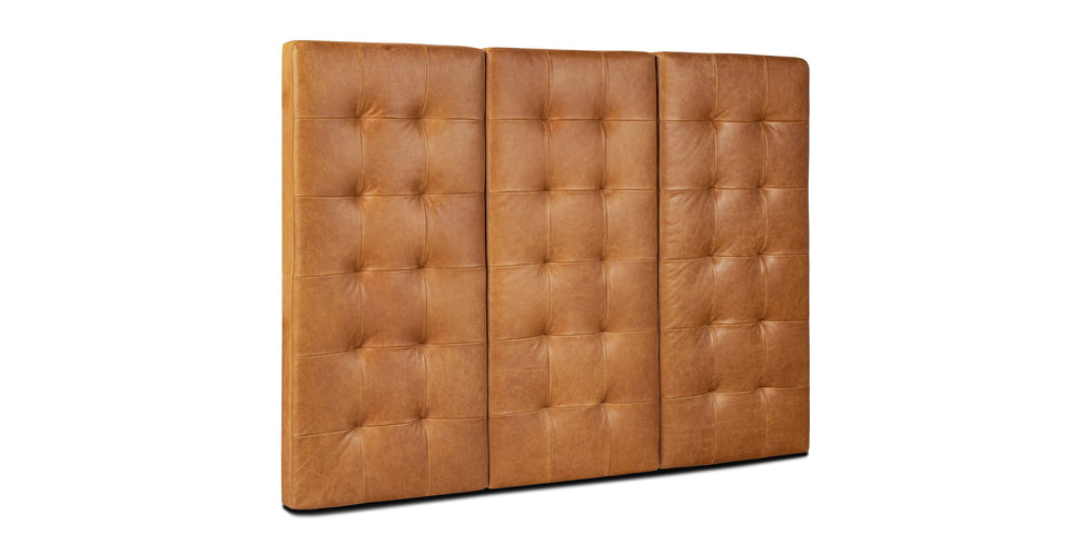 Napa Leather Bed Headboard