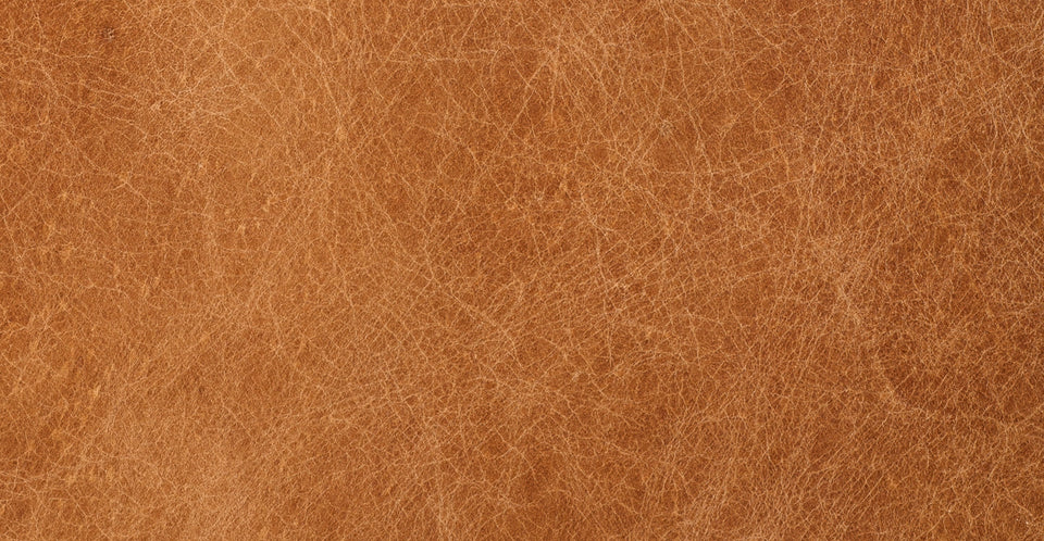 Turin Ottoman with Wood Legs
