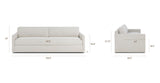 Storato 100.5" Sofa with Storage