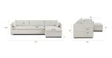 Argos Right-Facing Sleeper Sectional Sofa Bed