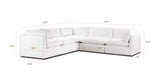 5-Seat Davos Modular Corner-Sectional