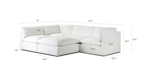 5-Seat Davos Modular Sectional