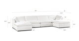 6-Seat Davos Modular U-Sectional